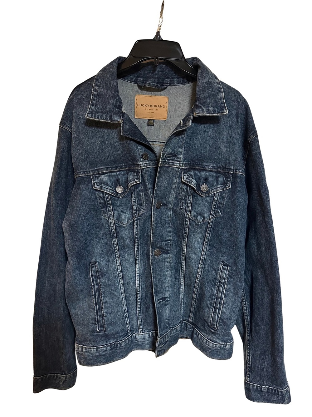 Lucky Brand Men's Indigo Wash Denim Jacket